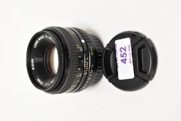 A Ricoh XR Rikenon 1:1,7 50mm lens No209580
