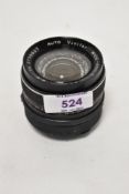 A Vivitar Wide Angle 1:2,8 28mm lens No3735927