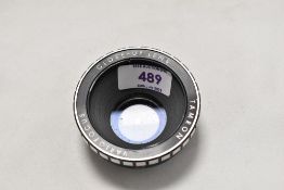 A Tamron Variofocus close up lens