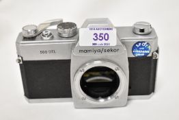 A Mamiya Sekor camera body No 179037