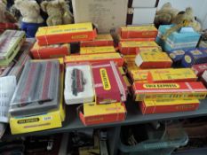 A collection of Trix Express Western Germany including 2266 Locomotive, 2291 VT08 Two car DMU,