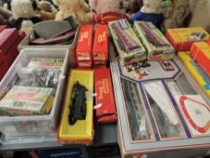 A collection of 00 gauge including Lima Inter City Train Set, Triang Hornby 2-6-2 Tank Locomotive,