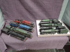 Nine Hornby, Bachmann and similar 00 gauge Locos & Tenders comprising, Hornby 2-6-0, 2-8-0, 4-6-0,