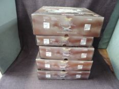 Five Corgi 1st Issue 1:144 scale diecasts, Aviation Archive Classic Propliners 47603 & 48802,
