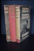 Literature. Peake, Mervyn - Gormenghast Trilogy. Three volumes - Titus Groan (1946, 1st);