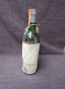 A bottle of Herederos Del Marques De Riscal 1980 Red Wine, no strength or capacity stated