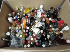 A collection of Alcoholic Miniatures including Cognac, Brandy, Rum, Vodka etc Cognacs include