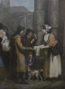 After Francis Wheatley RA (1747-1801), coloured engravings, Thirteen 'Cries of London' prints, all