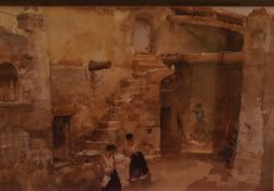 After Sir William Russell Flint RA ROI (1880-1969), two coloured prints, 'The Swing In The