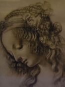After Maestro della Pala Sforzesca (16th Century Italian School), monochrome print, a preparatory