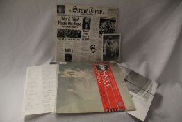 A lot of two John Lennon / related albums including as Japanese press with obi , inners and poster