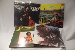 A lot of Jimi Hendrix records - classic stuff up for grabs here with the Axis / Experienced double