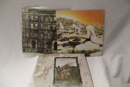 A lot of three later Led Zeppelin pressings