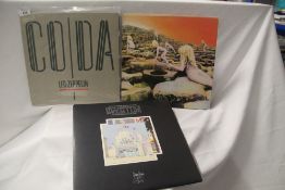 A lot of three later press Led Zeppelin albums in general VG+ / EX - Houses of the Holy has the