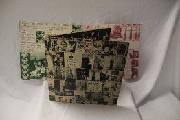 A copy of the Rolling Stones double set ' Exile on Main Street ' comes with inners but no