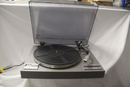 An Aiwa AP200K turntable
