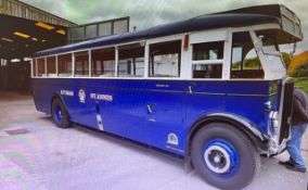 A Vintage Bus for a day trip with friends.