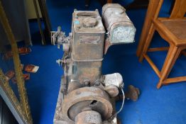 A Bamford stationary engine, with trolley (not attached)