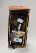 A vintage Rexel mechanical numbering stamp.