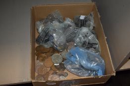 A variety of collectable coins, of English and foreign interest.