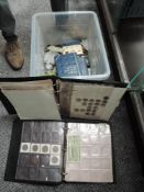 A large box of GB & World Coins including modern face value approx £17, heavy lot