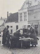 20th Century, two photographic prints, 'Cairo, Native Street' and the other depicting an early