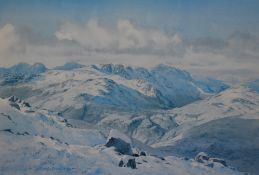 *Local Interest - After Jill M. Aldersley (20th Century, British), a coloured print, 'N.W From