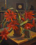 *Scandinavian Interest - Carl Lonseth (1888-1962, Norwegian), oil on board, A still life of