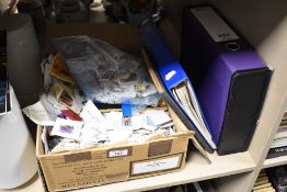 An assorted collection of stamps, loose and in albums, including world stamps