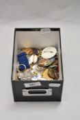 A small collection of enamelled badges and medallions, to include United Canuspa, Amateur Swimming