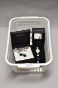 A ladies Sekonda Crystala wristwatch, a Rotary Quartz movement wristwatch, silver coloured jewellery
