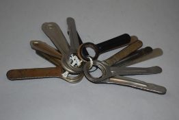 Fifteen case tools for various watch types.