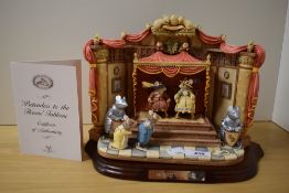 A Border Fine Arts study, Brambly Hedge series, Pretenders to the throne.