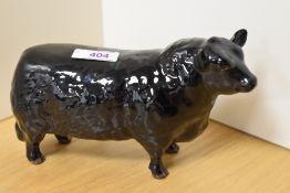 A Beswick Pottery Aberdeen Angus bull study.
