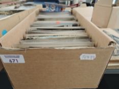 BOX OF APX 750 POSTCARDS - MIXED TOPOGRAPHICAL Wide range of what appears chiefly GB postcards, with