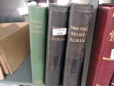 BRITISH COMMONWEALTH 1953-70 MINT AND USED COLLN IN 3 NEW AGE ALBUMS 3 New age albums, lightly