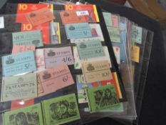 GB & CHANNEL ISLANDS, COLLECTION OF BOOKLETS, PRE DECIMAL & DECIMAL 10 sleeves with booklets, with