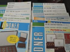 LINDNER ALBUM LEAVES INSERTS BY YEARS, FOR CHANNEL ISLANDS & IOM EARLY MID 2000's Two hefty