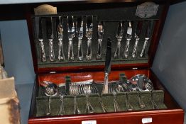 A Butler of Cavendish , Sheffield, part canteen of silver plated cutlery.