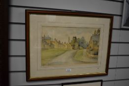 A framed and glazed print, indistinctly signed, limited number 375/500.