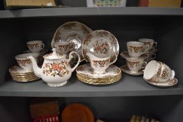 An assorted collection of Colclough bone china teaware, of Royale pattern
