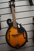 A Richwood mandolin having sunburst finish