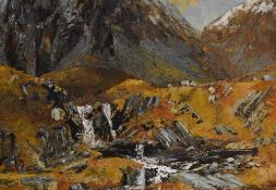 *Local Interest - Pat Cleary (Contemporary, British), an oil on canvas, A Lake District landscape