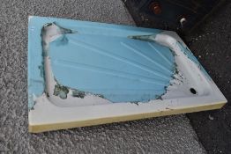 A shower tray
