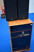 A Technics hifi in teak effect case