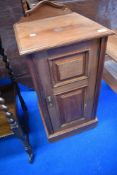 A Victorian mahogany pot cupboard