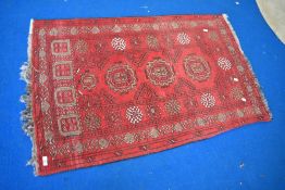 A traditional Persian rug, approx. 125 x 76cm
