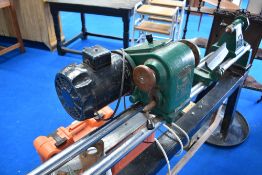 A Coronet No3 woodturning lathe
