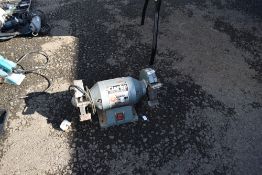A Clarke metalworker bench grinder