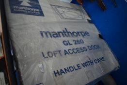 A loft access door